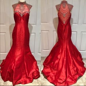 NEW Rachel Allan Designer Dress